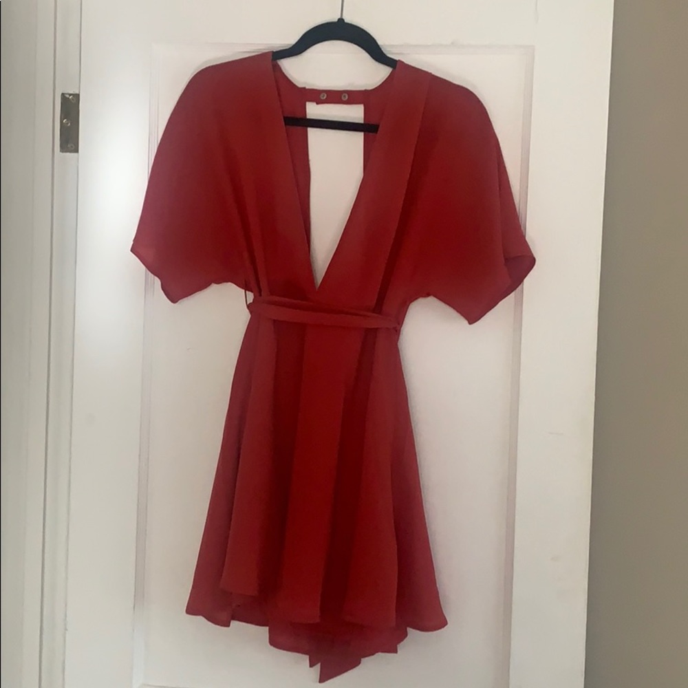 Red dress!